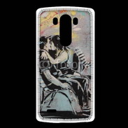 Coque LG G3 Kiss graffiti