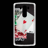 Coque LG G3 Paire d'as au poker 6