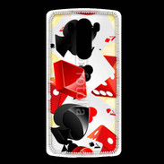 Coque LG G3 Carte et dés en folie