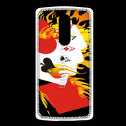 Coque LG G3 Cartes et feu