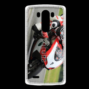 Coque LG G3 Moto sur circuit