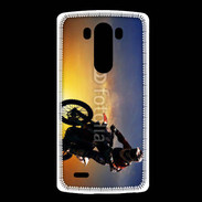 Coque LG G3 Motocross et soleil