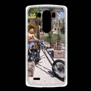 Coque LG G3 Femme sexy moto 2