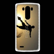 Coque LG G3 beach soccer couché du soleil