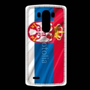 Coque LG G3 Drapeau Serbie