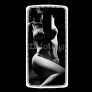 Coque LG G3 Charme noir et blanc