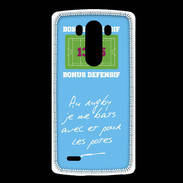 Coque LG G3 Les potes Bonus offensif-défensif Bleu