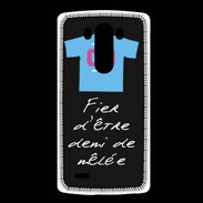 Coque LG G3 Demi de mêlée Bonus offensif-défensif Noir 2