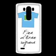 Coque LG G3 Soigneur Bonus offensif-défensif Blanc 2