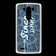 Coque LG G3 Since crane bleu 1999