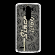 Coque LG G3 Since crane gris 1956
