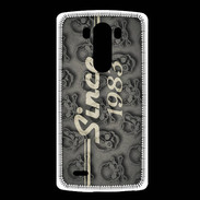 Coque LG G3 Since crane gris 1983