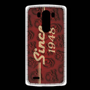 Coque LG G3 Since crane rouge 1948
