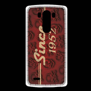 Coque LG G3 Since crane rouge 1952