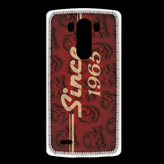 Coque LG G3 Since crane rouge 1965