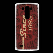 Coque LG G3 Since crane rouge 1983