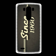 Coque LG G3 Since 1960 gris