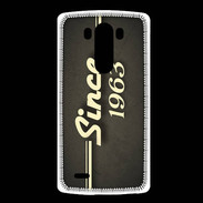 Coque LG G3 Since 1963 gris
