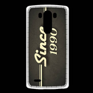Coque LG G3 Since 1990 gris