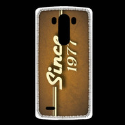 Coque LG G3 Orange since 1977