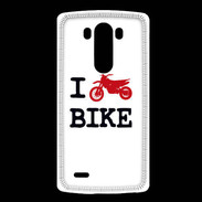 Coque LG G3 I love bike