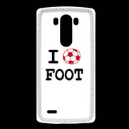 Coque LG G3 I love Foot