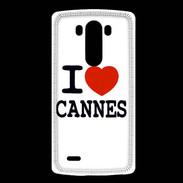 Coque LG G3 I love Cannes