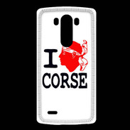 Coque LG G3 I love Corse 2