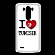 Coque LG G3 I love Tunisie 2