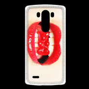 Coque LG G3 Bouche et nounours PR