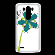 Coque LG G3 fleurs 2