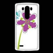 Coque LG G3 fleurs 3