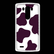 Coque LG G3 vache prune