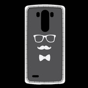 Coque LG G3 moustache & noeud 2