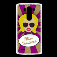 Coque LG G3 Miss business Blonde