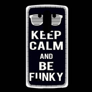 Coque LG G3 Keep Calm Funky Noir