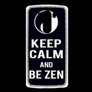 Coque LG G3 Keep Calm Be Zen Noir