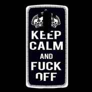 Coque LG G3 Keep Callm Fuck Off Noir