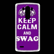 Coque LG G3 Keep Calm Swag Violet