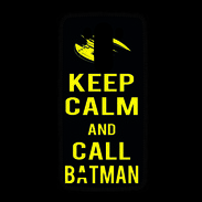 Coque LG G3 Keep Calm Call Batman Noir