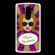 Coque LG G3 Miss business Rousse