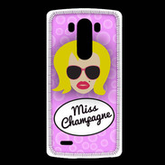 Coque LG G3 Miss Champagne Blonde
