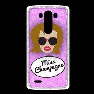 Coque LG G3 Miss Champagne Rousse