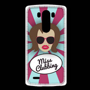 Coque LG G3 Miss Clubbing Chatain