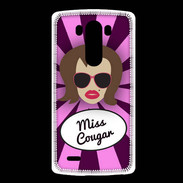 Coque LG G3 Miss Cougar Chatain