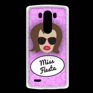 Coque LG G3 Miss Fiesta Chatain