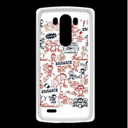 Coque LG G3 Adishatz All Over Rugby