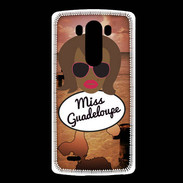 Coque LG G3 Miss Guadeloupe Black