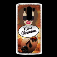 Coque LG G3 Miss Réunion Chatain
