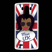 Coque LG G3 Miss UK Black